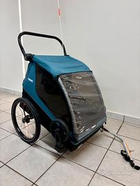 Thule Courier Rimorchio Bici 2 Posti Passeggino