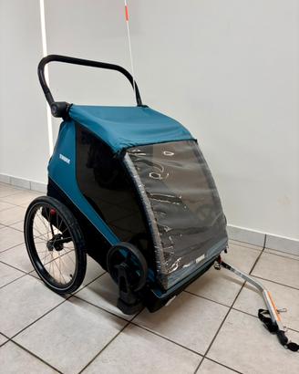 Thule Courier Rimorchio Bici 2 Posti Passeggino