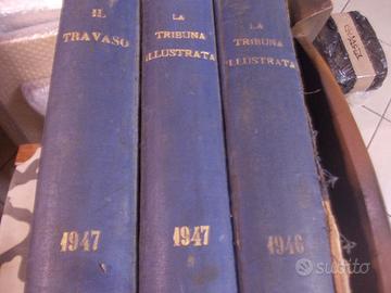 raccolta annuari Tribuna Illustrata e Travaso