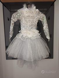 vestito carnevale cerimonia ballerina dell'opera