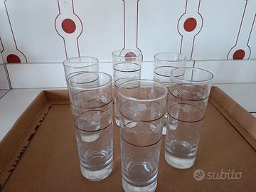 Set 6 Bicchieri Vintage da Acqua/Long Drink