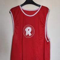 4 Pettorine Rosse Originali Ringo Pavesi Da Calcio