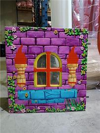 Pannello Decorativo "Castello" per Playground