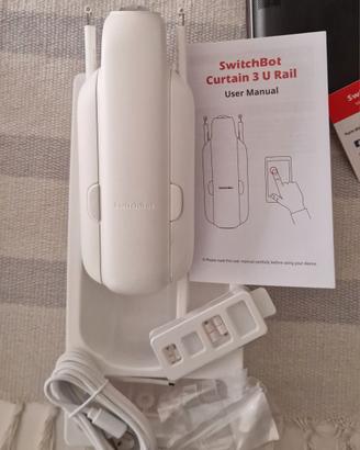 Coppia di Switchbot Curtain 3 U rail 