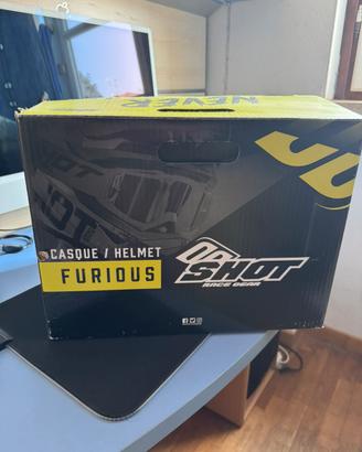 Casco SHOT Furious Raw