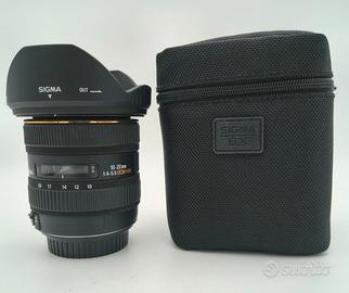 Sigma EX 10-20mm f/4-5.6 DC HSM per Canon USATO