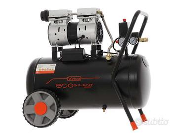 Compressore aria silenziato Vinco 50 litri