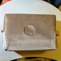 pochette trucchi grande color champagne