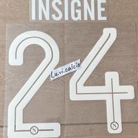 Kit Nameset calcio napoli 17/18 home 24 Insig