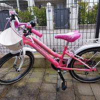 bicicletta lombardo da bambina 6/9 anni