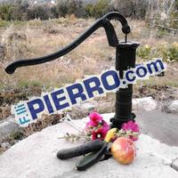 Pompa mano pozzo decorativa ghisa fontana elephas