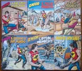 10 fumetti Zagor/ Lanciostory/ Avventura Gigante
