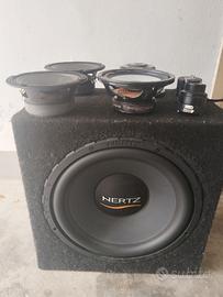 Impianto audio per auto