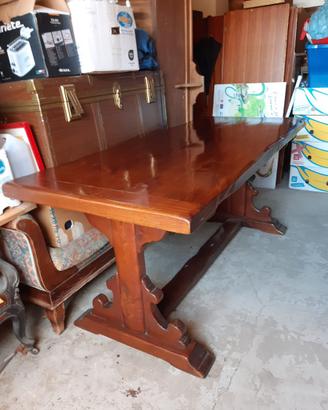 Set rustico in rovere massello