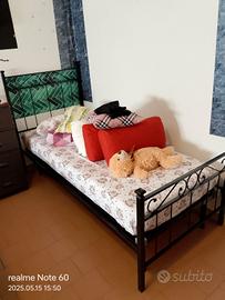 3 giro letto in ferro e divano letto 