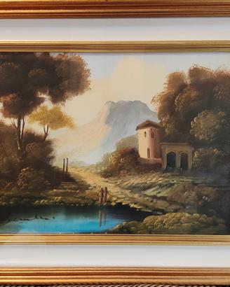Dipinto di G. Servolini. Olio su Tela 30x40