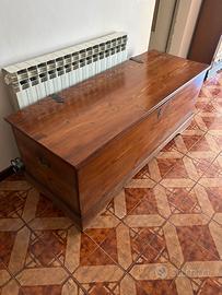 Cassapanca in Legno Massello