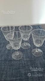 Set 4 bicchieri amaro