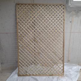 grigliato  frangivista 120 x 183 maglia 4 cm nuovo