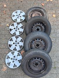 Cerchi in ferro Fiat Panda 155/80 R13