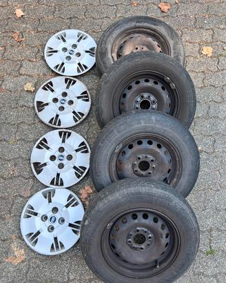 Cerchi in ferro Fiat Panda 155/80 R13