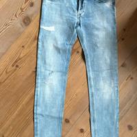 Jeans in denim Diesel “Sleenker D.N.A.”