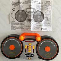Electronic DJ mixer rock tunes
