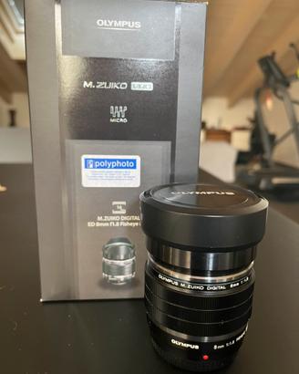 Olympus M.Zuiko Digital ED 8mm f/1.8 Fisheye Pro