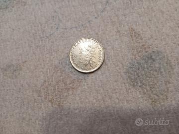 Moneta rara 1 Franco Francese