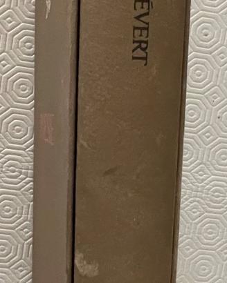Volume di poesie di Jacques Prevert 