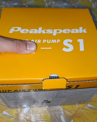 Peakspeak Pompa elettrica per SUP ricaricabile