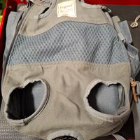 trasportino marsupio tracolla cane