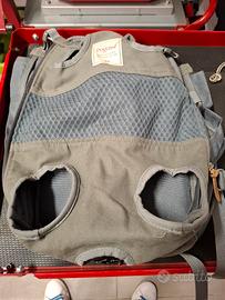 trasportino marsupio tracolla cane
