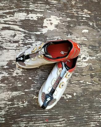 due paia scarpe ciclismo road tg42/43