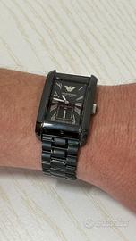 Emporio Armani AR1406 - orologio nero total black