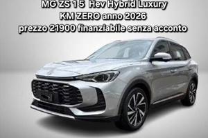 Mg ZS 1.5 Hybrid+ Luxury a € 312 mese cambio Autom