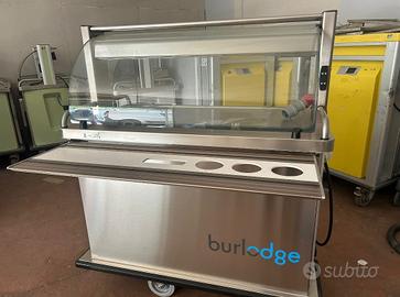 Carrelli per servizio di distribuzione cibo