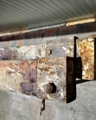 Scala in legno di rovere, misura 6+6 metri a sfilo