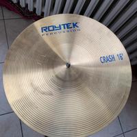 Piatto per batteria - Roytek crash 16” - usato