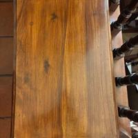 tavolino in noce di mansonia