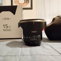 Irix 15mm f.2.4 Blackstone per Canon EF