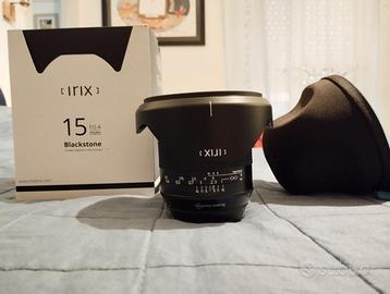 Irix 15mm f.2.4 Blackstone per Canon EF