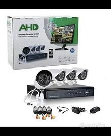 Kit videosorveglianza 4 telecamera dvr