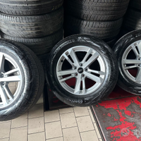 4 RUOTE ORIGINALI AUDI Q3 215 65R17 CONTINENTAL