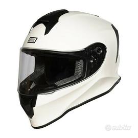 Casco integrale origine dinamo bianco lucido
