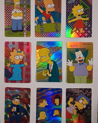 Lotto 21 Carte Simpson Vintage - Lamincard Edibas