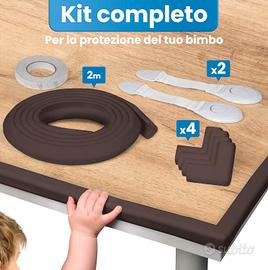  Kit Sicurezza Bambini - 6m Paraspigoli + 8 angol