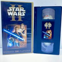 STAR WARS Episodio II VHS italiana originale