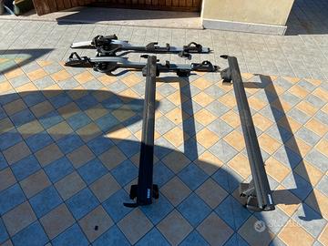 Porta bici da tetto thule