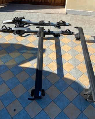 Porta bici da tetto thule